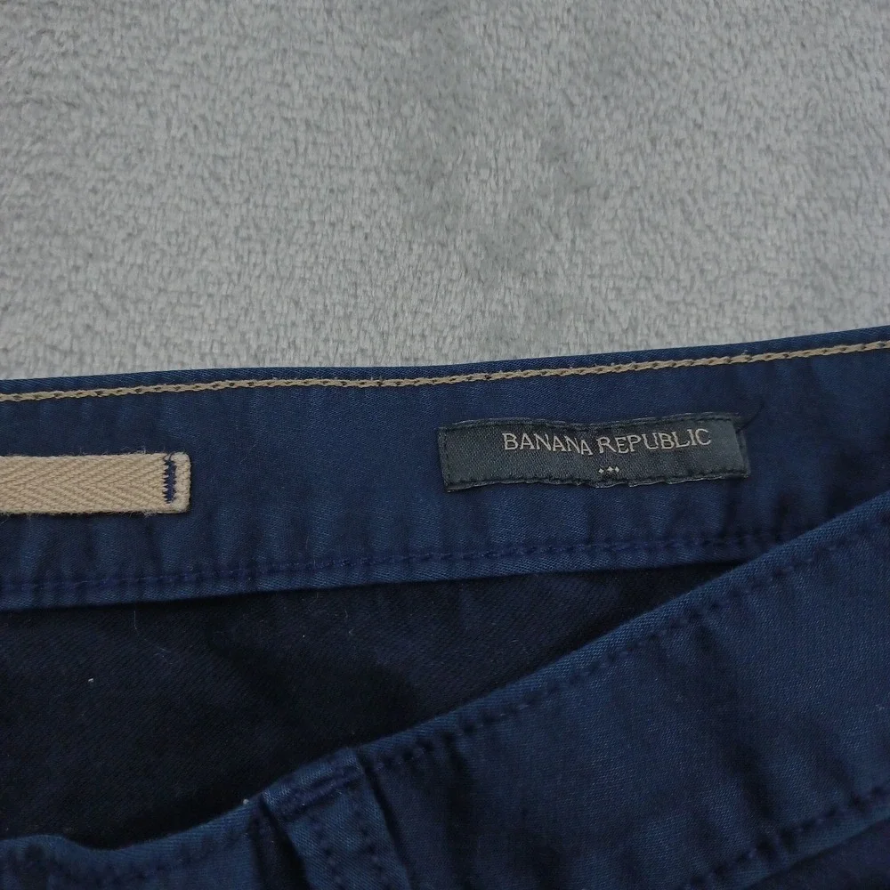 Banana Republic Jeans Mens 35x32 Blue Travel Athletic Fit Preppy